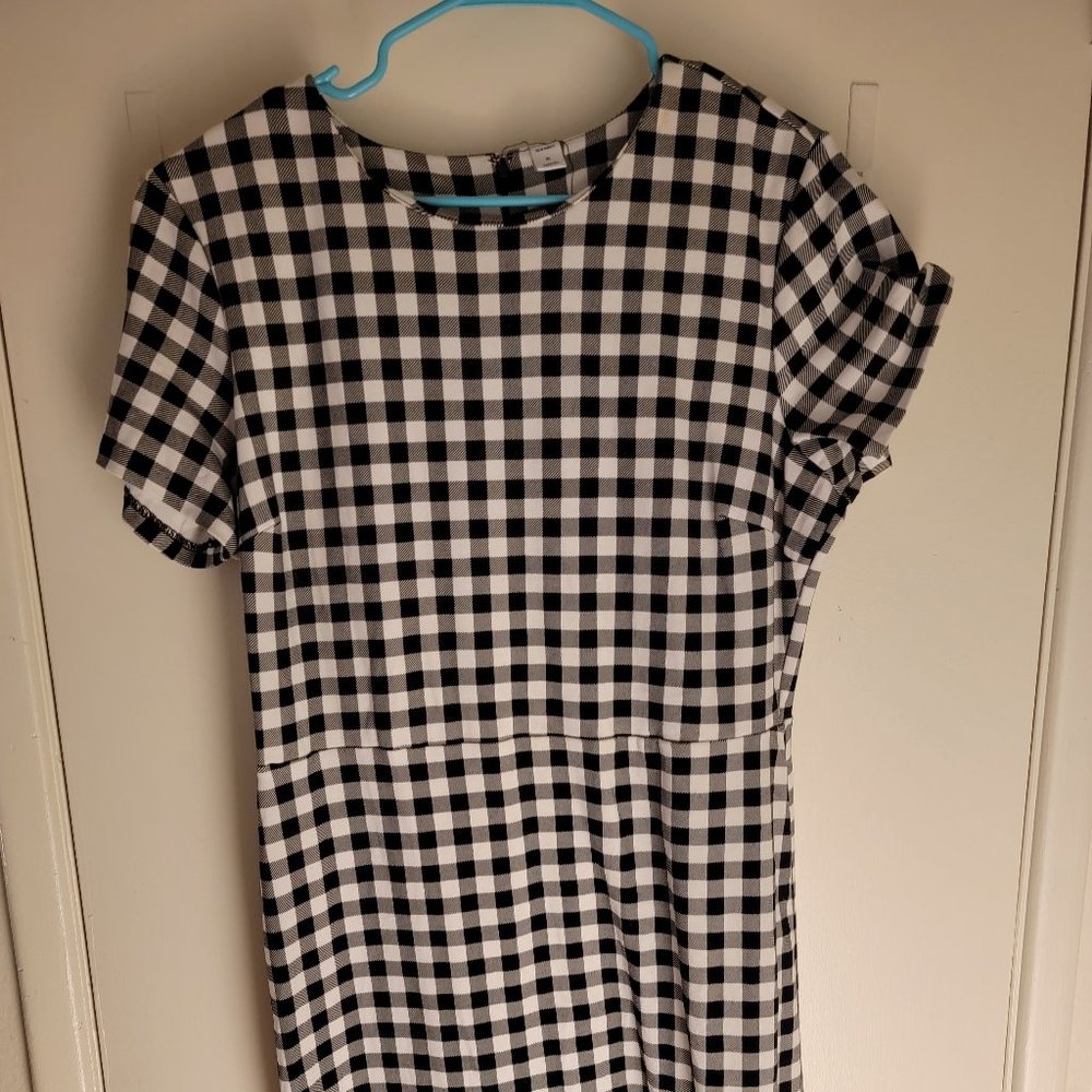 Checkered Business Dress